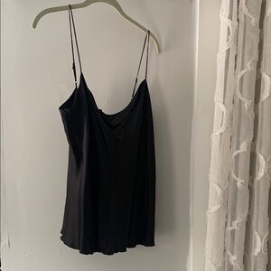ATM Anthony Thomas Melillo Black Sleeveless Relaxed Camisole